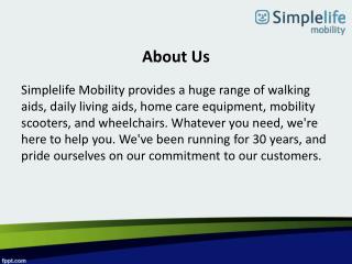 Mobility Aid Walkers | Simplelife Mobility