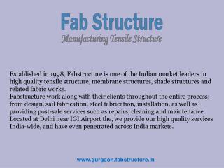 Tensile Structure In Gurgaon - Tensile Fabric Structure