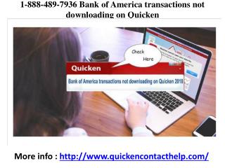 1-888-489-7936 Quicken Tech Support Phone Number