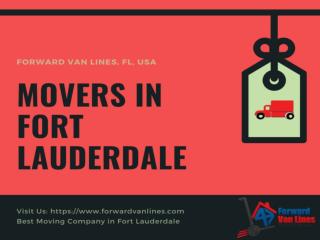Choose best Movers in Fort Lauderdale, USA | Forward Van Lines