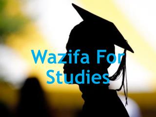 Wazifa to increase concentration in studies
