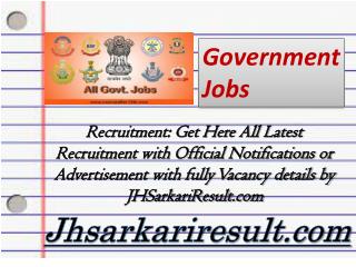 Government jobs