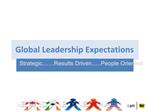 Global Leadership Expectations