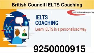 British council IELTS Coaching