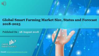 Global Smart Farming Market Size, Status and Forecast 2018-2025