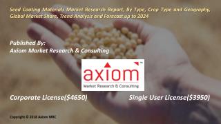 Seed Coating Materials Market| Polymers| cereals & grains| AxiomMRC