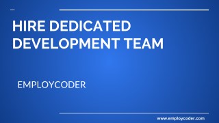 Hire Dedicated Development Team