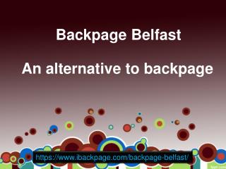 Backpage Belfast