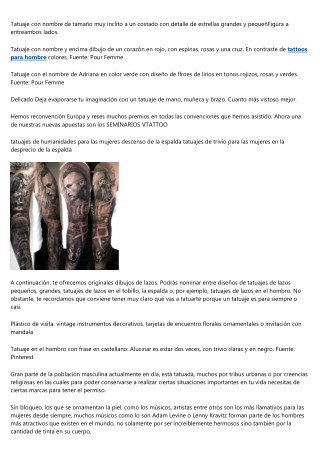 tatuajes hombres mayores No hay mÃ¡s de un misterio