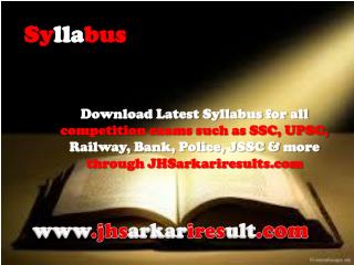 Syllabus