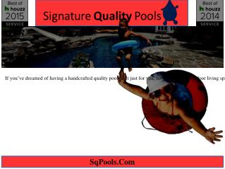 Swimming pool contractor