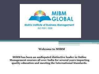 Online MBA