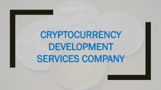 Best Cryptocurrency Development Services Company