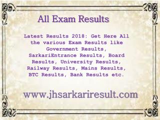 All Exam Results