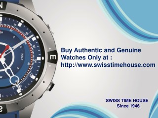 Swiss Time House - Buy Authentic and Genuine Watches