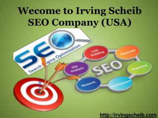 Irving Scheib the Best SEO Company in California