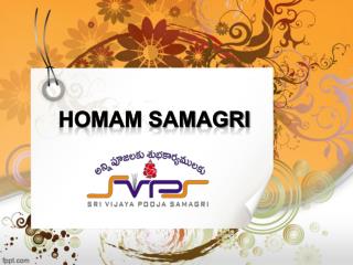 HOMAM Samagri,Buy Homam Pooja Samagri in Hyderabad - sri vijaya pooja samagri