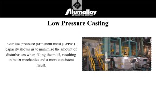 Casting Finishing Services in OH | Alumalloy Metalcastings