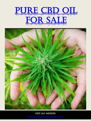 Pure Cbd Oil For Sale