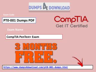 CompTIA PT0-001 Exam Dumps, 100% Free PT0-001 Questions