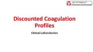 Coagulation