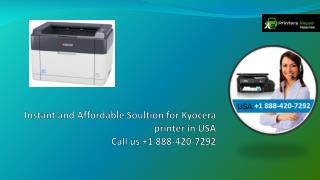 Instant and Affordable Solution for Kyocera printer