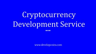 cryptocurrency development company