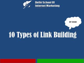 10 Types of Link Building