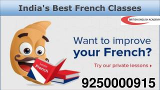 Join India's Best French Classes