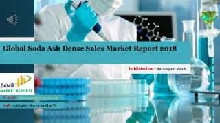 Global Soda Ash Dense Sales Market Report 2018