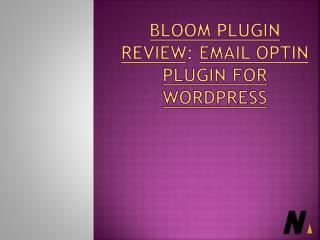 Bloom Plugin