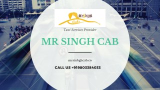 Taxi Services Chandigarh | Car Rental Service | Call us 919803384033