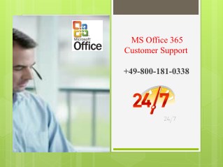 Wie lÃ¶sen wir bei MS Office 365 Customer Support 0800-181-0338 technischen Schluckauf?