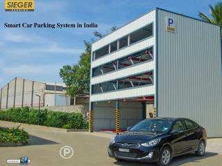 Smart Car Parking System in India