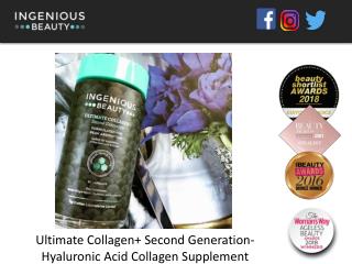 Ultimate Collagen Second Generation- Hyaluronic Acid Collagen Supplement