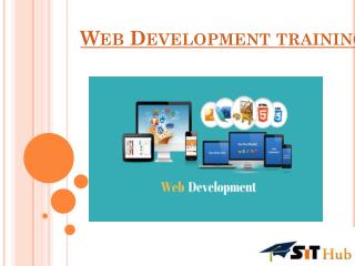 Web development training