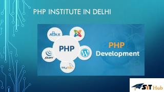 PHP Institute in delhi