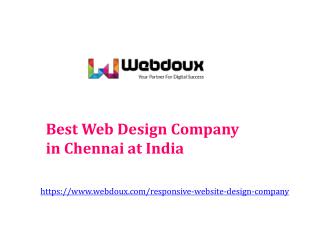 Top and Best Web Design Company in Chennai