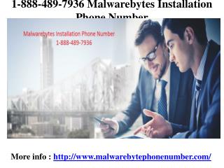 1-888-489-7936 Malwrebytes Technical Support Number