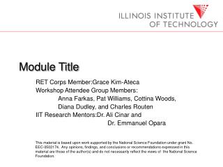 Module Title