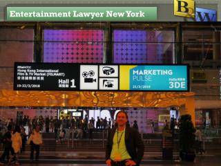 Entertainment lawyer new york