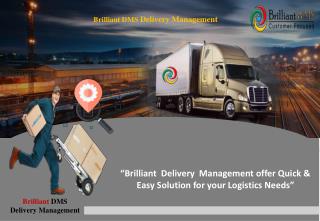 Brilliant offer Delivery Management System Software