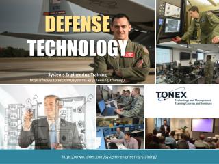Defense Technology - Systems Engineering Training : Tonex Training