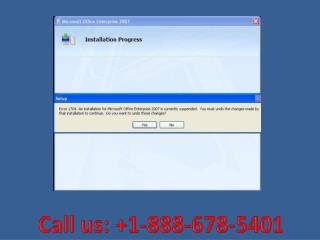 Call 1-888-678-5401 Steps to fix Microsoft office error 1704