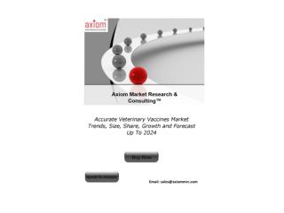 Veterinary Vaccines Market Forecast up to 2024