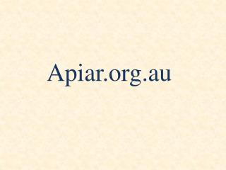 Upcoming Conferences- Apiar.Org.au