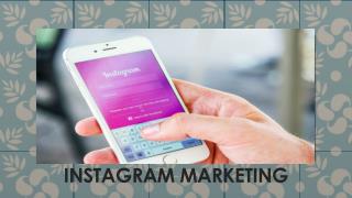 Social Media Marketing: Instagram Marketing India