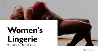 Buy Womens Lingerie - Secretcorner