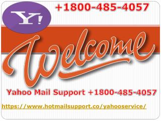 Instant Support 1800-485-4057 Yahoo Mail Phone Number