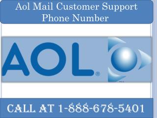Aol mail customer support phone number
